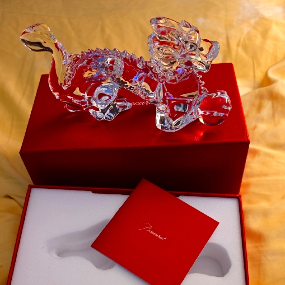 Baccarat Clear Crystal Dragon Year If The Dragon Series